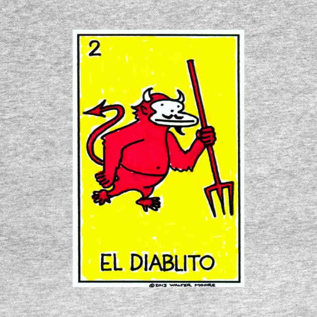 Loteria Apes #2: El Diablito by WalterMoore